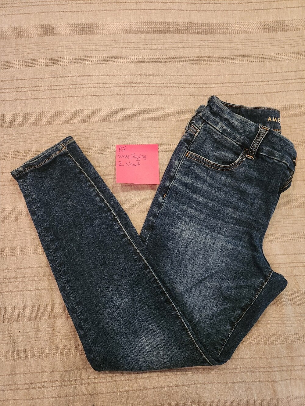 American Eagle Outfitters Blue Skinny Curvy Jeggings - Women